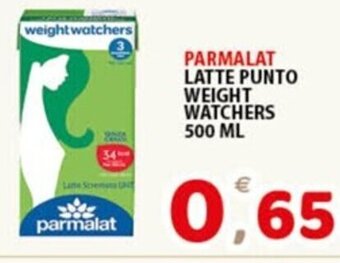 Premium Supermercati PARMALAT LATTE PUNTO WEIGHT WATCHERS 500 ML offerta