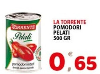 Premium Supermercati LA TORRENTE POMODORI PELATI 500 GR offerta