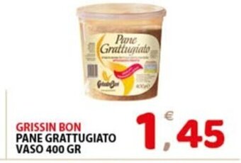 GRISSIN BON PANE GRATTUGIATO VASO 400 GR