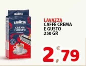 Premium Supermercati LAVAZZA CAFFE CREMA E GUSTO 250 GR offerta