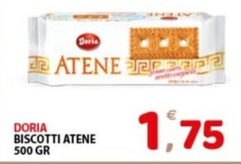 Premium Supermercati DORIA BISCOTTI ATENE 500 GR offerta