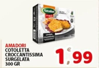 Premium Supermercati AMADORI COTOLETTA CROCCANTISSIMA SURGELATA 300 GR offerta
