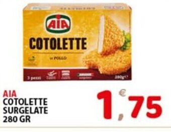 Premium Supermercati AIA COTOLETTE SURGELATE 280 GR offerta