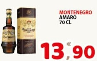 Premium Supermercati MONTENEGRO AMARO 70 CL offerta