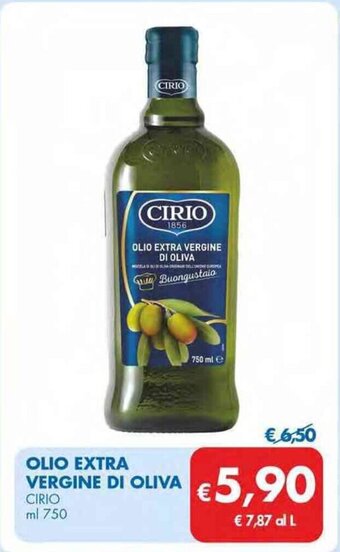 MD Discount OLIO EXTRA VERGINE DI OLIVA CIRIO ml 750 offerta