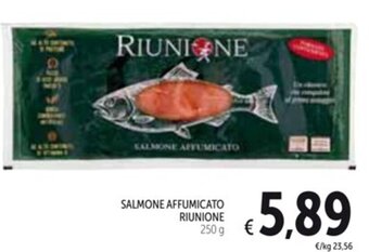Spazio Conad SALMONE AFFUMICATO RIUNIONE 250 g offerta