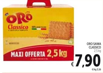 Spazio Conad ORO SAIWA CLASSICO 2,5 kg offerta