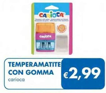 TEMPERAMATITE CON GOMMA carioca
