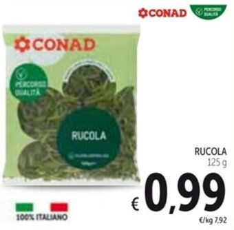 Spazio Conad RUCOLA 125 g offerta