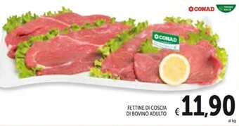 FETTINE DI COSCIA DI BOVINO ADULTO