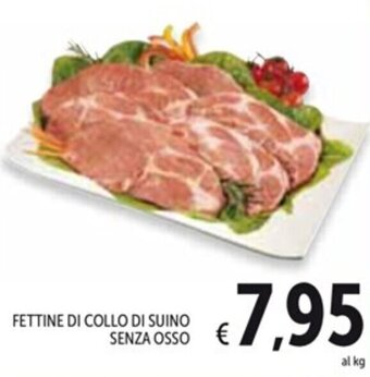 Spazio Conad FETTINE DI COLLO DI SUINO SENZA OSSO offerta