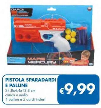 MD Discount PISTOLA SPARADARDI E PALLINE offerta