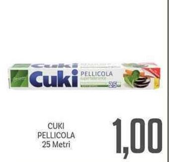 Supermercati Piccolo Cuki Pellicola 25 Metri offerta