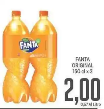 Supermercati Piccolo Fanta Original 150cl x 2 offerta