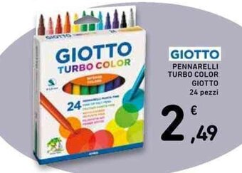 PENNARELLI TURBO COLOR GIOTTO 24 pezzi