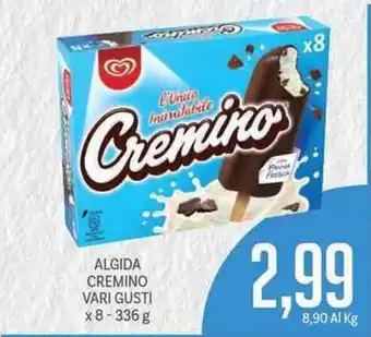 Supermercati Piccolo Algida Cremino x 8 336g offerta
