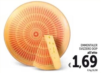 Spazio Conad EMMENTALER SVIZZERO DOP offerta