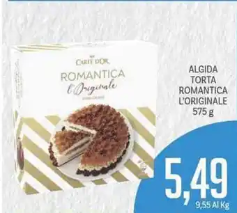 Supermercati Piccolo Algida Torta Romantica l'Originale 575g offerta