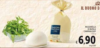 Spazio Conad MOZZARELLA DI BUFALA CAMPANA DOP 500 g offerta