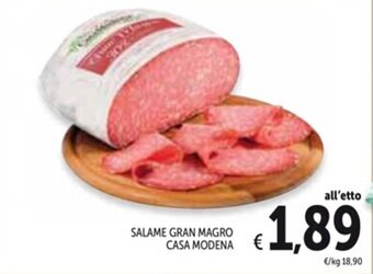 Spazio Conad SALAME GRAN MAGRO CASA MODENA offerta