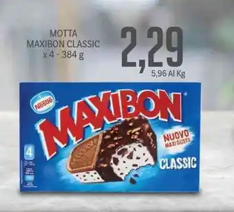 Supermercati Piccolo Motta Maxibon Classic x 4 384g offerta