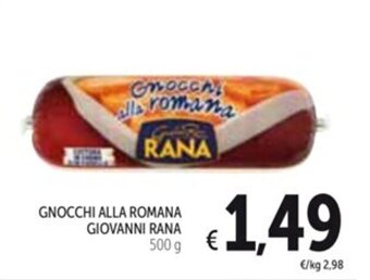 Spazio Conad GNOCCHI ALLA ROMANA GIOVANNI RANA 500 g offerta