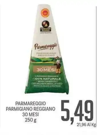 Supermercati Piccolo Parmareggio Parmigiano Reggiano 30 mesi 250g offerta