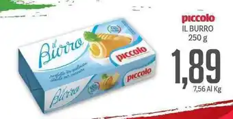Supermercati Piccolo Piccolo Il Burro 250g offerta