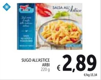 Spazio Conad SUGO ALL'ASTICE ARBI 220 g offerta