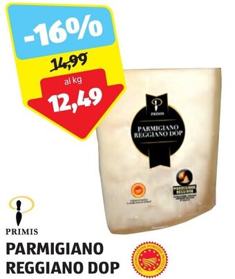 ALDI PRIMIS PARMIGIANO REGGIANO DOP offerta