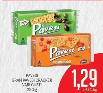 Supermercati Piccolo Pavesi Gran Pavesi Cracker 280g offerta