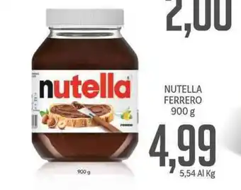 Supermercati Piccolo Nutella Ferrero 900g offerta