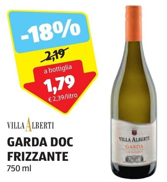 VILLA ALBERTI GARDA DOC FRIZZANTE 750 ml
