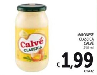 Spazio Conad MAIONESE CLASSICA CALVÉ 450 ml offerta