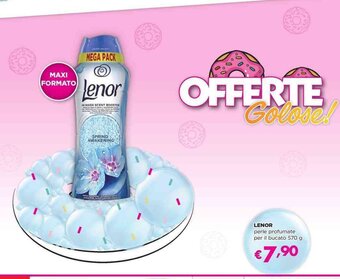 Acqua & Sapone LENOR perie profumate per il bucato 570 g offerta
