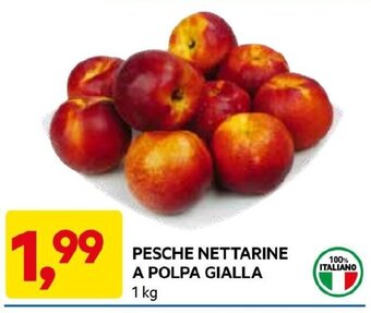 DPiù PESCHE NETTARINE A POLPA GIALLA 1 kg offerta