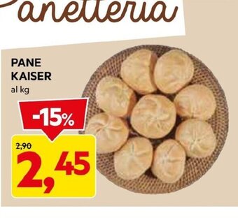 DPiù PANE KAISER al kg offerta