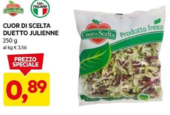 DPiù CUOR DI SCELTA DUETTO JULIENNE 250 g offerta