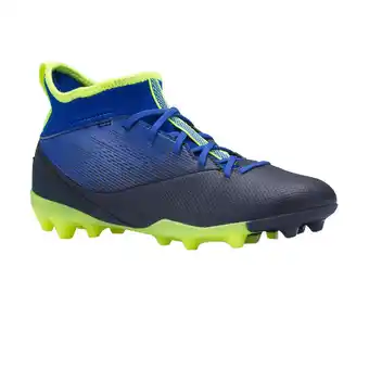 Decathlon Scarpe calcio bambino agility 500 mg blu-nero offerta