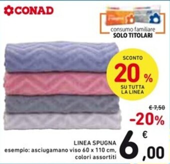 Spazio Conad LINEA SPUGNA offerta