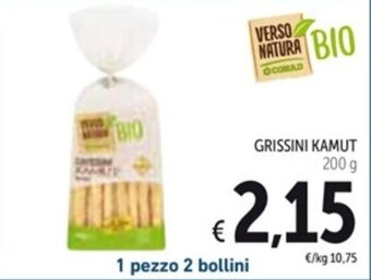 Spazio Conad GRISSINI KAMUT 200 g offerta