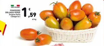 Spazio Conad POMODORO OBLUNGO VERDE offerta