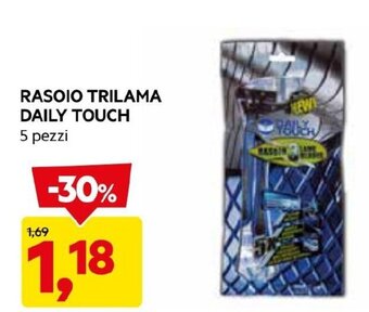 RASOIO TRILAMA DAILY TOUCH 5 pezzi