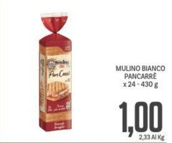 Supermercati Piccolo MULINO BIANCO PANCARRÈ x 24 - 430 g offerta