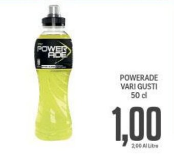 Supermercati Piccolo POWERADE VARI GUSTI 50 cl offerta