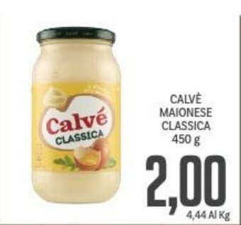 Supermercati Piccolo CALVÈ MAIONESE CLASSICA 450 g offerta