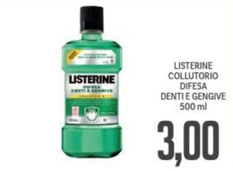 LISTERINE COLLUTORIO DIFESA DENTI E GENGIVE 500 ml