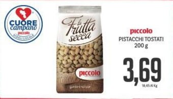 Supermercati Piccolo piccolo PISTACCHI TOSTATI 200 g offerta