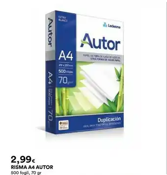 Risma A4 Autor