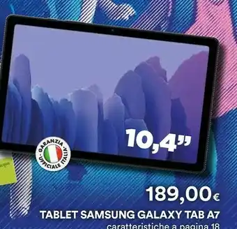 Coop Samsung Galaxy Tablet Tab A7 offerta